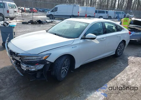 2022 Honda Accord Hybrid Ex-L from USA, damaged, VIN 1HGCV3F53NA009071